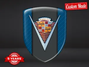 Cadillac Etichette Adesive Aziendali Forti Design Regolabili ST